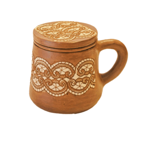Caneca em Argila – Coleção Renda