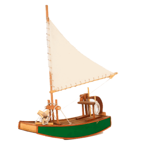 Adorno – Jangada em Madeira