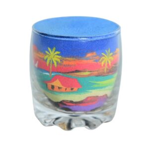 ADORNO AREIA COLORIDA - FORMATO BOLA