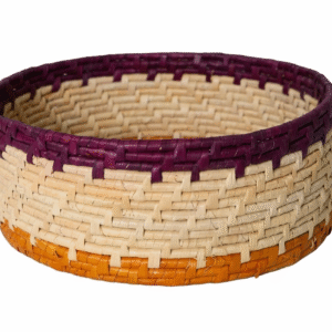 Cesta em palha de carnauba